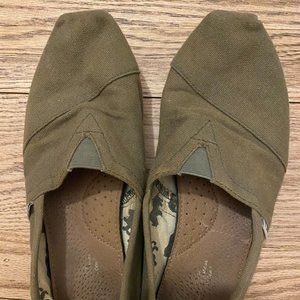 Toms Green Alpargata Heritage Canvas Shoe